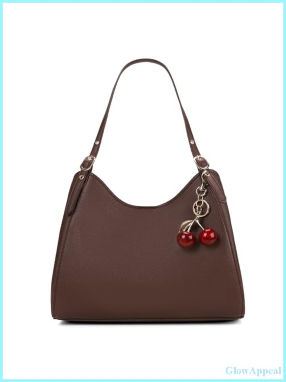 Faux Leather Slouchy Hobo Shoulder Bag Large Tote for Women Work Shopping